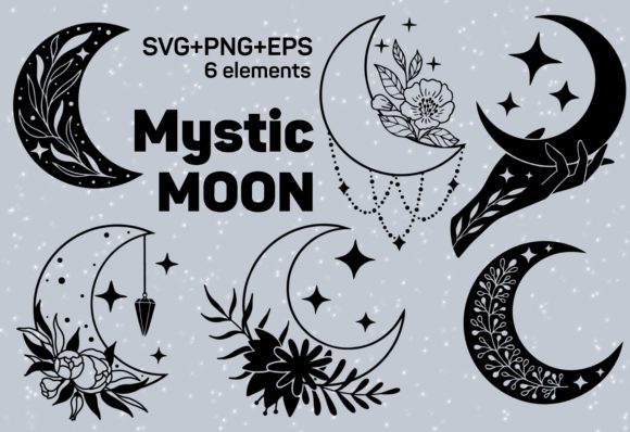 Mystic Moon not from Vegas Club via Creative Fabrica