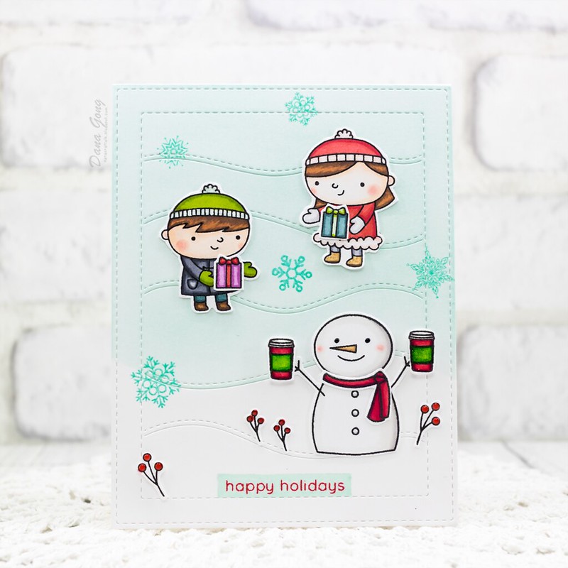 holiday card by Dana G. Crafts