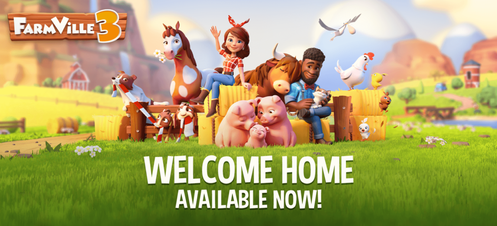 Farmville 3 Swagbucks welcome home by Zynga