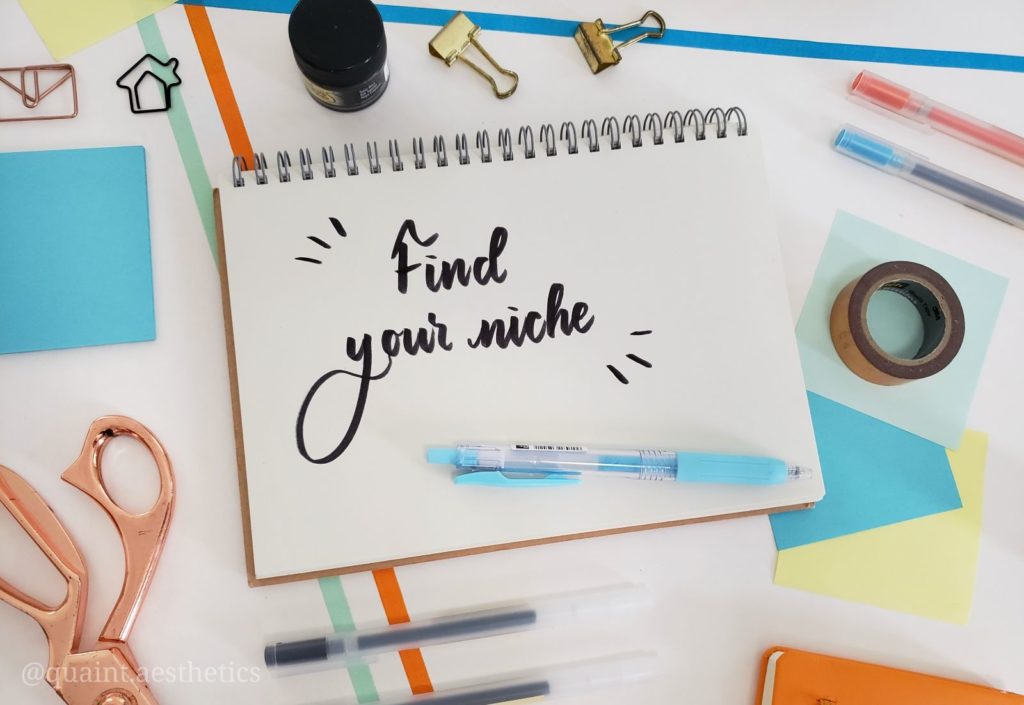 Find Your Niche Calligraphy by Quaint Aesthetics