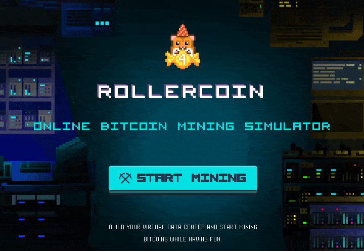Rollercoin homepage